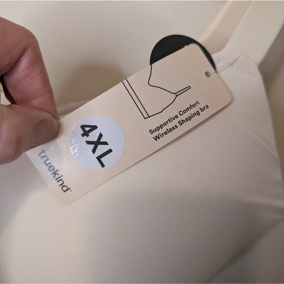 Truekind® Supportive Comfort Wireless Shaping Bra Size 4XL - Picture 3 of 7